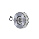 Pacco pignoni Ingranaggio 37x12MM 36T Metallo/Nylon Bafang 250W Motore V8 / V20 Fatbike