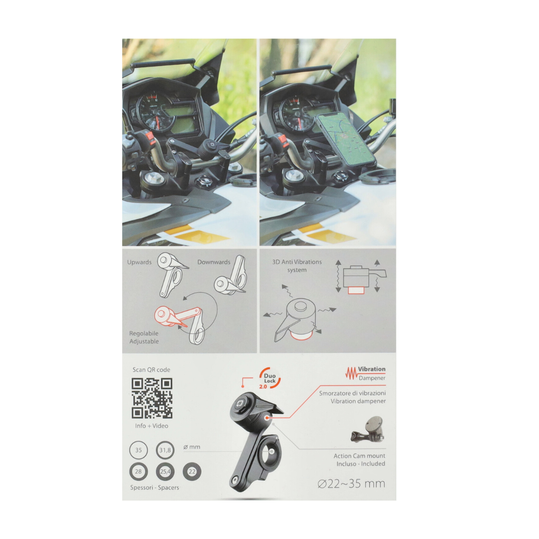 Adapter Lampa Telephone Opti-Combo Handlebar 2.0 Titan Series 22/35MM Moped/Fatbike