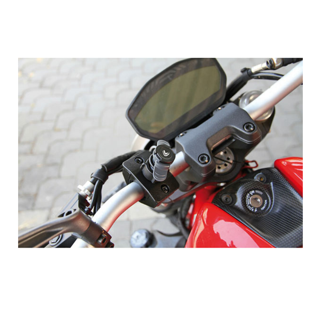 Adattatore Lampa Telefono Manubrio 16/32MM Opti-Handle Ciclomotore/Fatbike