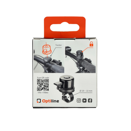 Bel Lampa Optitag Tracker con ciclomotore tascabile/Fatbike