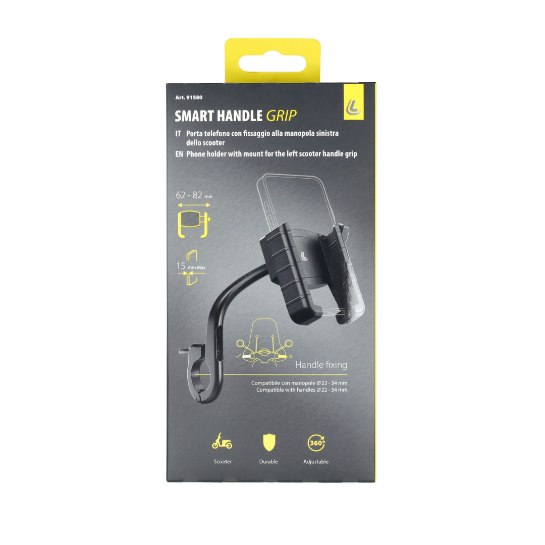 Porta Cellulare Lampa Supporto Maniglia Sinistra Scooter/Fatbike