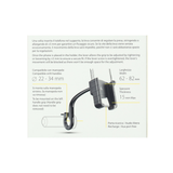 Porta Cellulare Lampa Supporto Maniglia Sinistra Scooter/Fatbike