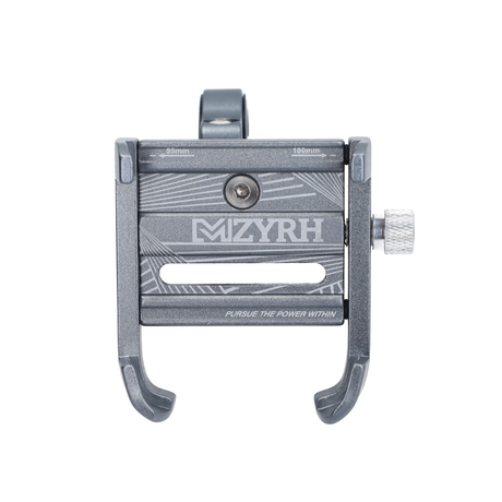 Porta Cellulare Regolabile Alluminio Grigio Scooter/Fatbike