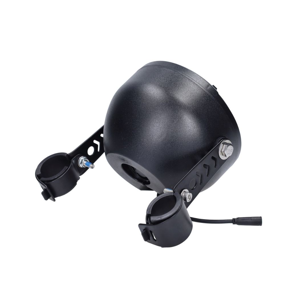 Faro originale a LED con frecce integrate + kit di montaggio spina 5 poli V8 Fatbike