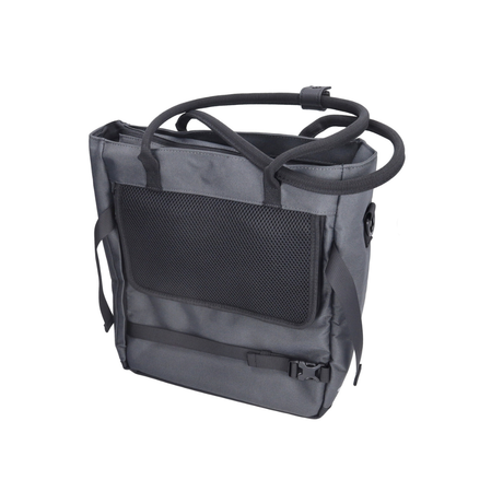 Borsa laterale Shad portapacchi posteriore rimovibile 16L grigia Fatbike