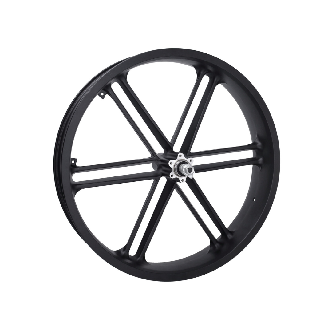Ruota Anteriore Nera Completa V20 PRO Fatbike