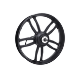 Ruota posteriore Nera + Motore 20 pollici 48V 250W Spina Nera V8 / V20 Fatbike