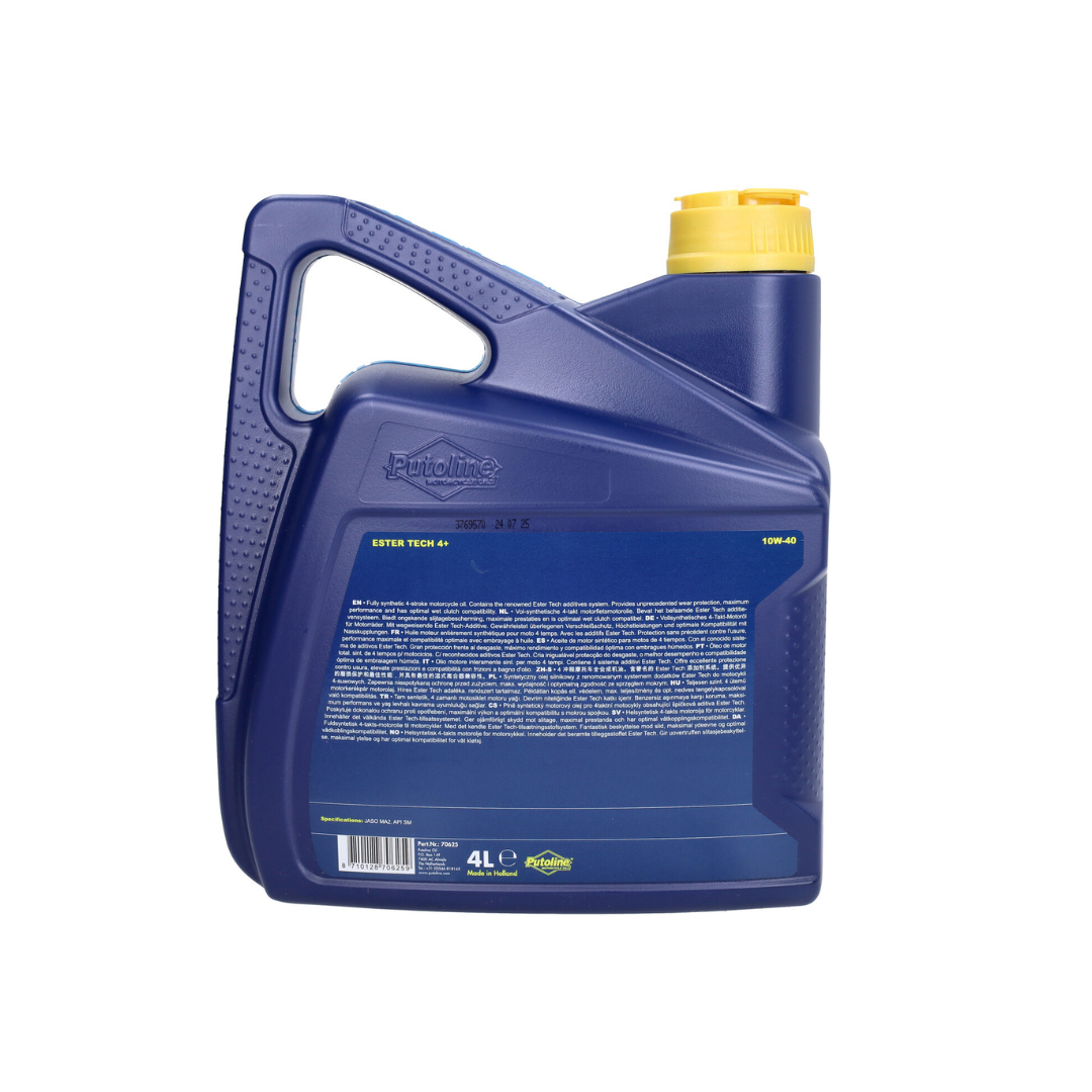 Motorolie 10W40 Vol Synthetisch 4L Ester Tech 4+