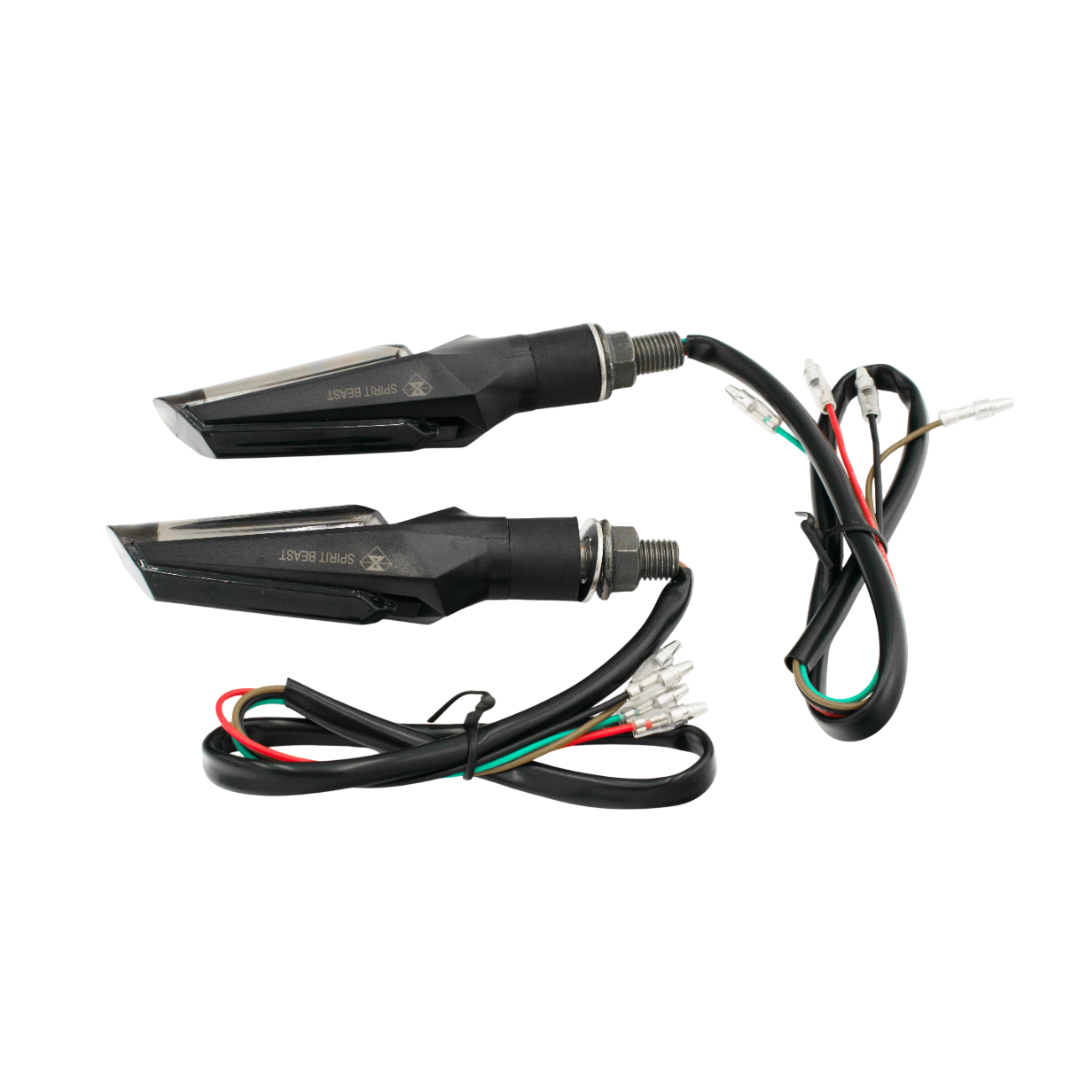 Knipperlichten LED Rood L4 Schakelbrommer / Universeel