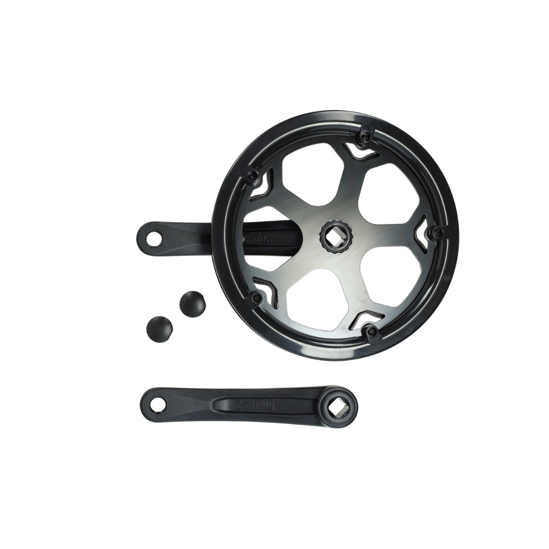 Set movimento centrale guarnitura in alluminio L+R + pignone 48T V8 / V20 Pro Fatbike