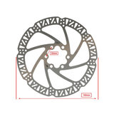 Disco freno idraulico versione 6 fori 160MM Fatbike