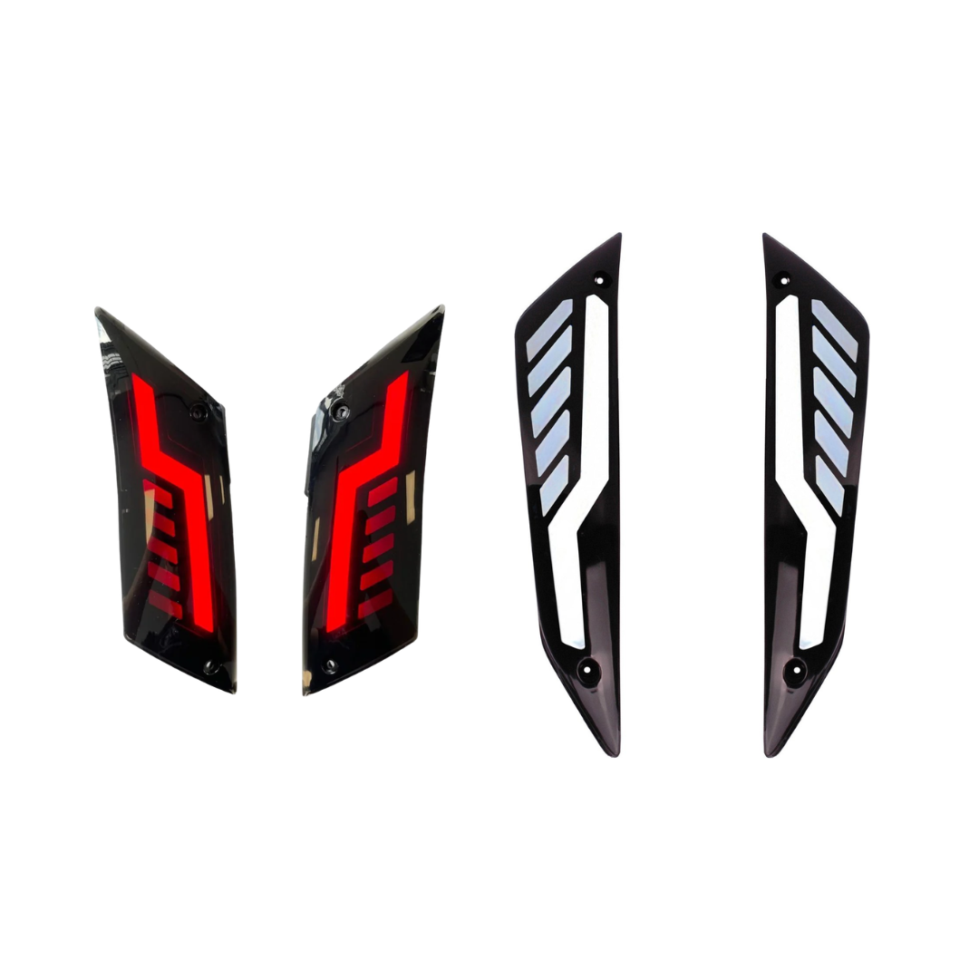 Flusso / matrice con zip a led alfa piaggio / matrice