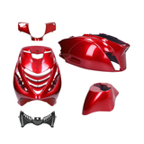 Set Capace Piaggio Zip Bordeaux rosso
