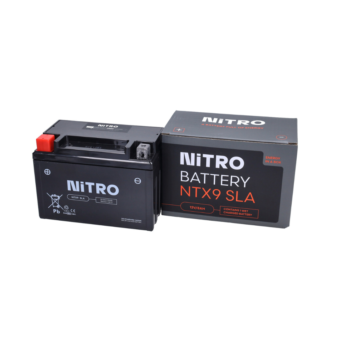 Batteria nitro ytx9-bs 12v 8ah gel (esente da manutenzione) Piaggio Zip