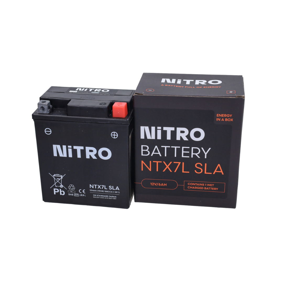 Batteria Nitro NTX7L-BS Gel Piaggio Zip / Vespa IGET