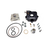 Set Testata Toronda CNC 55Mm Nera Cilindro Piaggio / Gilera 125-180Cc