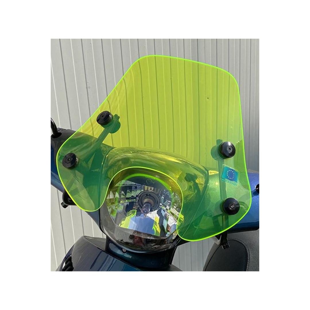 Low windshield Piaggio Zip Fluo Green