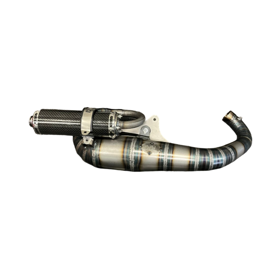 Ddl 360 Uitlaat 52Mm Slag Piaggio / Gilera 125-180Cc 2 Takt Uitlaat 2T