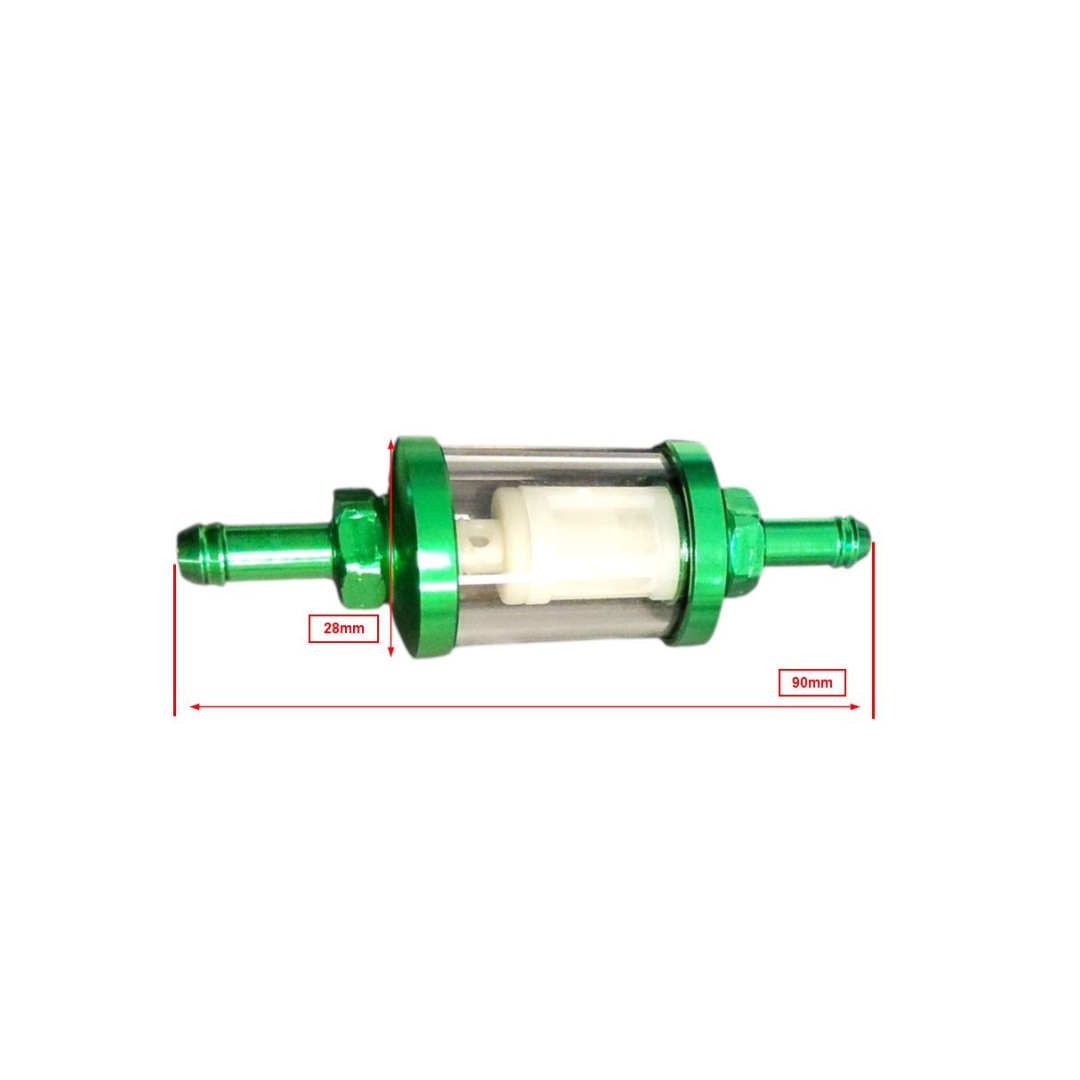 Benzinefilter Groen 101 Octane 7MM