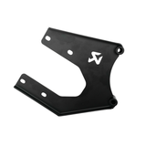 Akrapovic Uitlaatbocht + Ophanging Mat Zwart Piaggio 80cc 4 Takt Euro 4/5