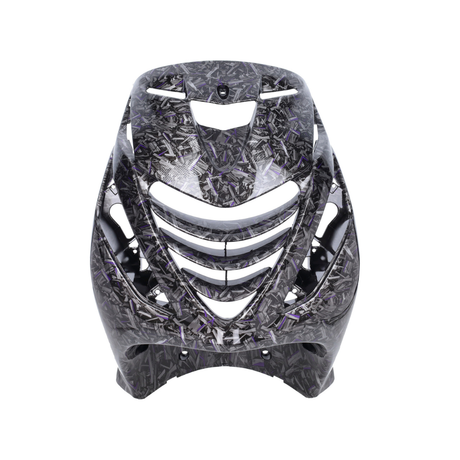 SP Kappenset Zip Forged Carbon Look Zwart / Zilver / Paars