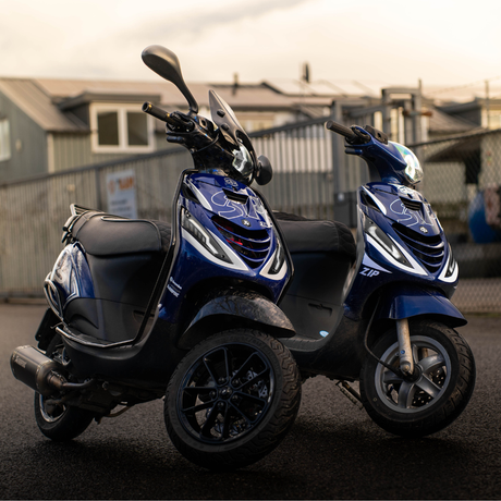 Set di coperchio SP ZIP BMW Blue Shine