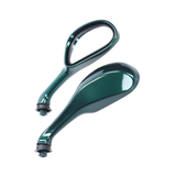 SP RS1 Kappenset + Runner Spiegels Jaguar Groen Piaggio Zip Bundel