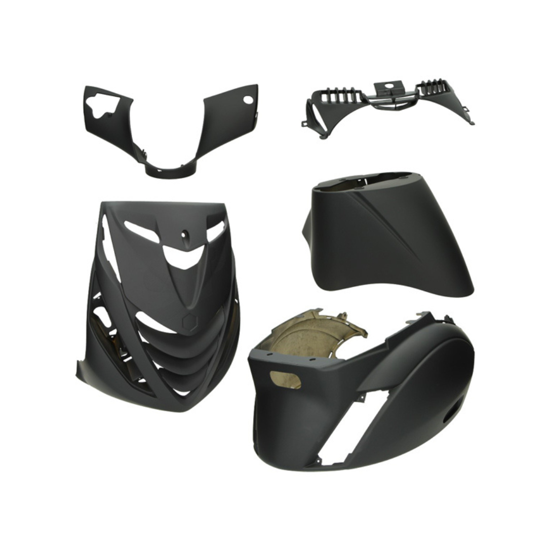 SP Cover Set Zip Mat Black