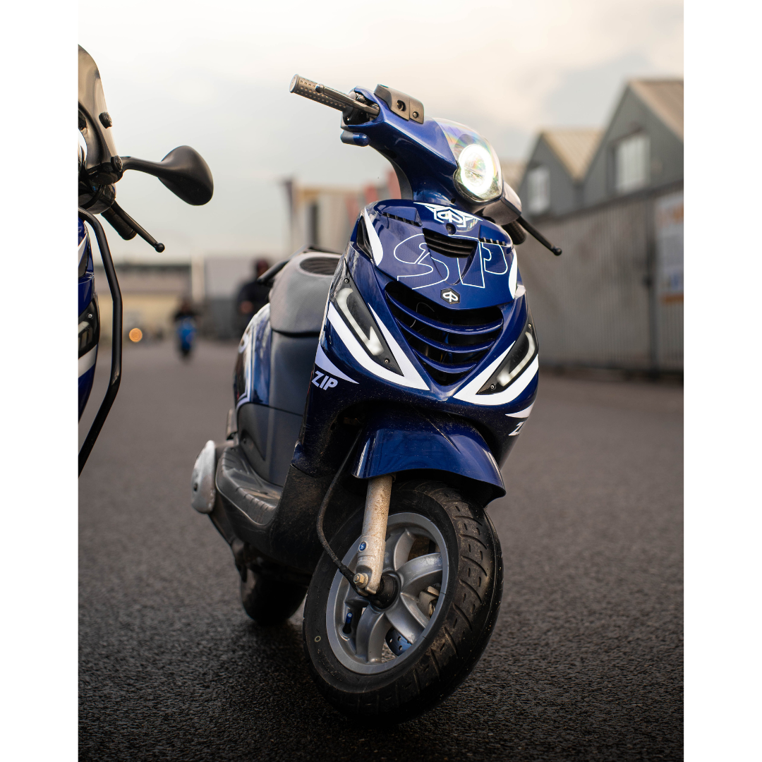 Set di coperchio SP ZIP BMW Blue Shine