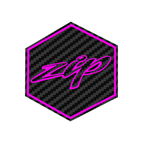 Logo 3D sur la capuche avant Carbon Zip