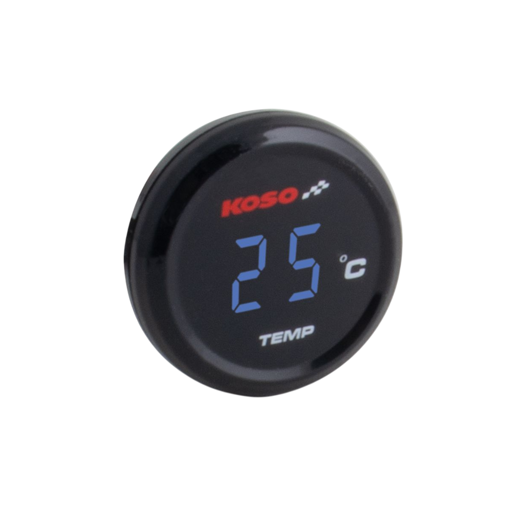 Temperature meter Koso 0-120 degrees blue