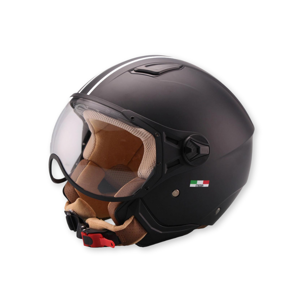 Helm Vito Moda Mat Zwart