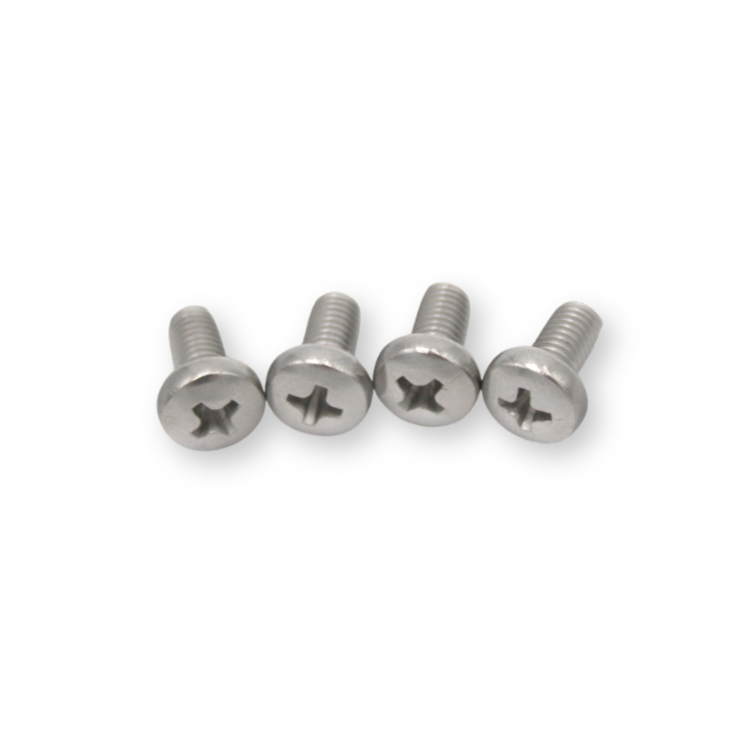 Stainless steel bolt 4 pieces SM06 heat shield silver