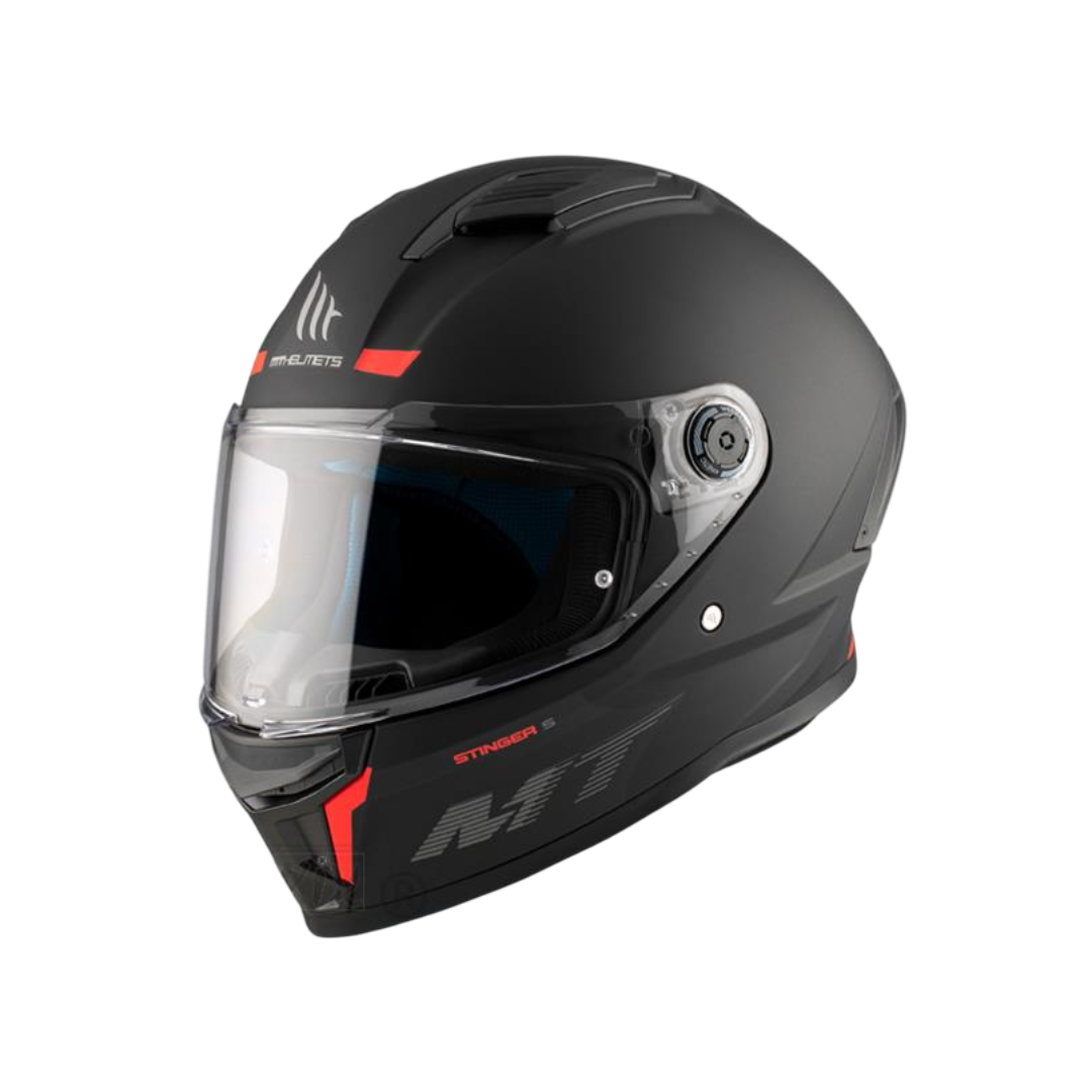 Casque Mt Stinger 2 Matt Solid Black