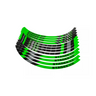 Velgstickerset Stage6 10 Inch Groen Velgstickers