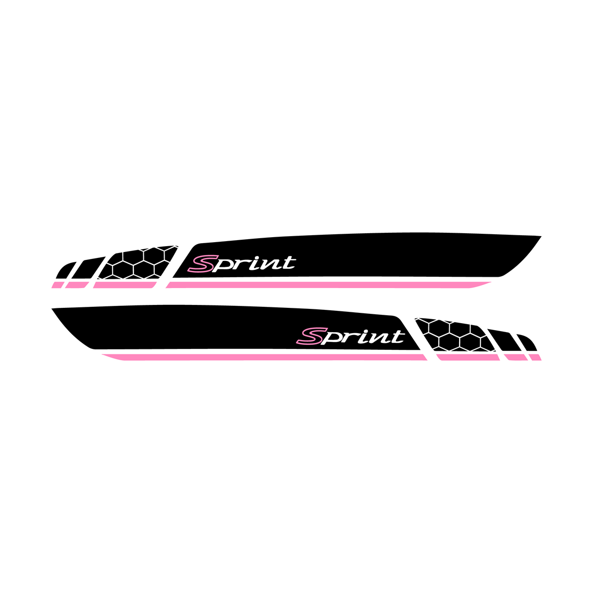 Set di adesivi Striping Vespa Sprint