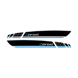 Set di adesivi Striping Vespa Sprint