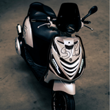 Piaggio Zip Crashbars Noir Brillant