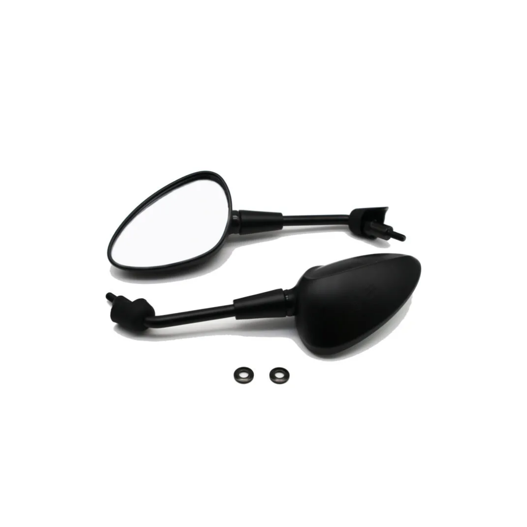 Vespa mirrors short matte black