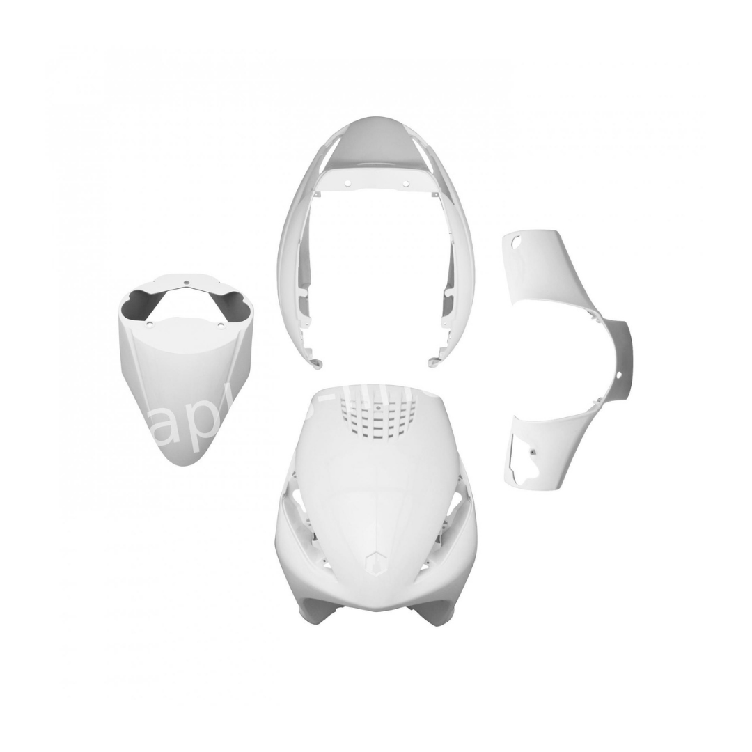 Capension Set Original Model Piaggio Zip Gloss White