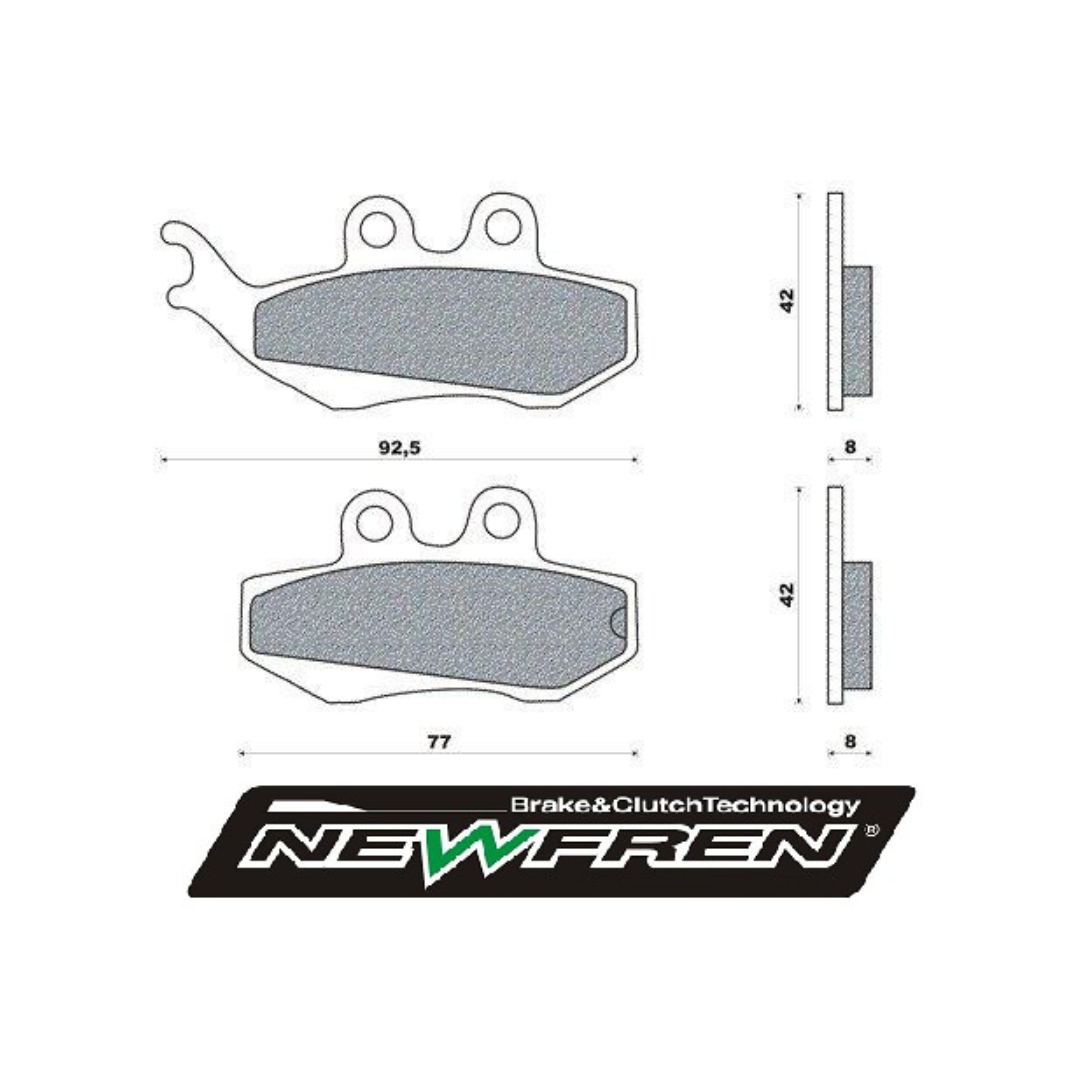 Remblokset Runner Newfren