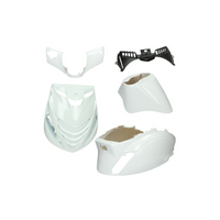 Capset Piaggio Zip Gloss White
