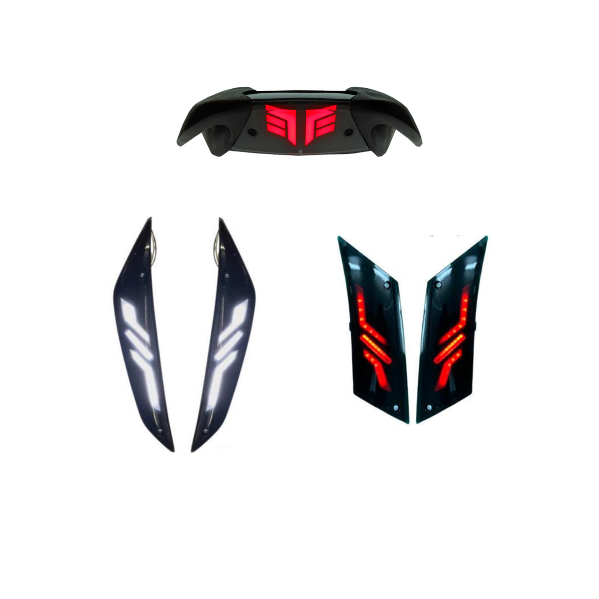 Fenom Matrix LED Knipperlicht Set Piaggio Zip Smoke