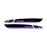 Set di adesivi Striping Vespa Sprint