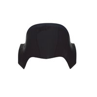 Indo Style Windshield Piaggio Zip Gloss Black