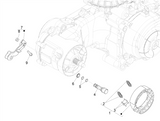 Piaggio Zip 50cc 4 Takt Euro 5 (2021-2023) – Achterrem