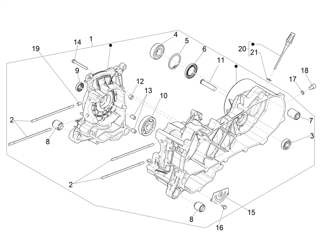 Piaggio Zip 50cc 4 Takt Euro 5 (2021-2023) – Carter