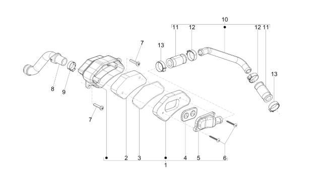 Piaggio Zip SP H2O 50cc 2 Takt 2001-2015 – Sas Klep