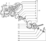 Piaggio Zip Type 1 2 – Aandrijfschijf