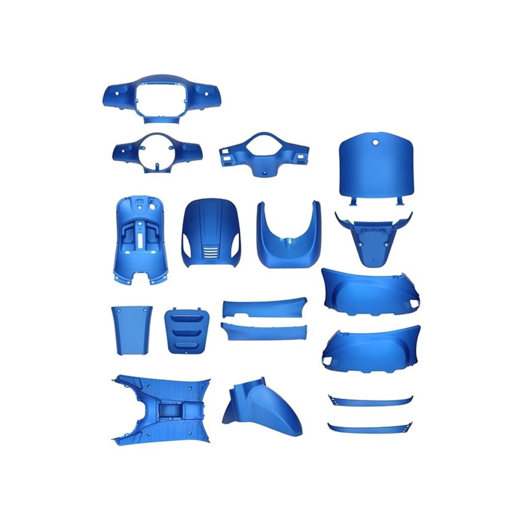 Kit de carrosserie Bleu Mat Adapté à La Souris Vespelini / BTC Riva